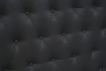Meja Diamond Sengegavl 140x120 - Svart - Møbler - Senger - Sengetilbehør & sengegavl - Sengegavl