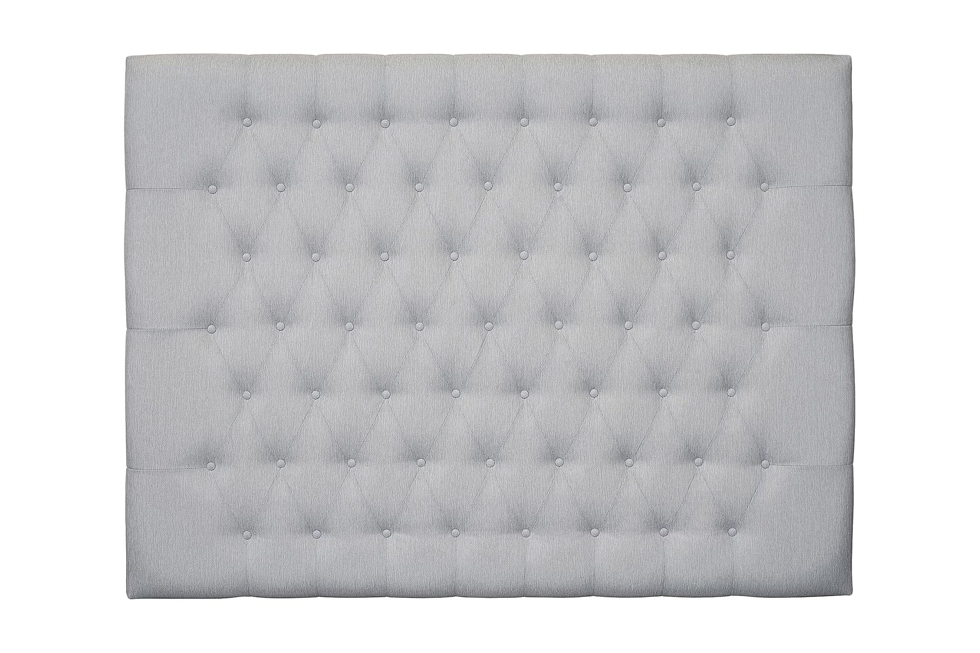 Meja Diamond Sengegavl 160x120 - Lysegrå