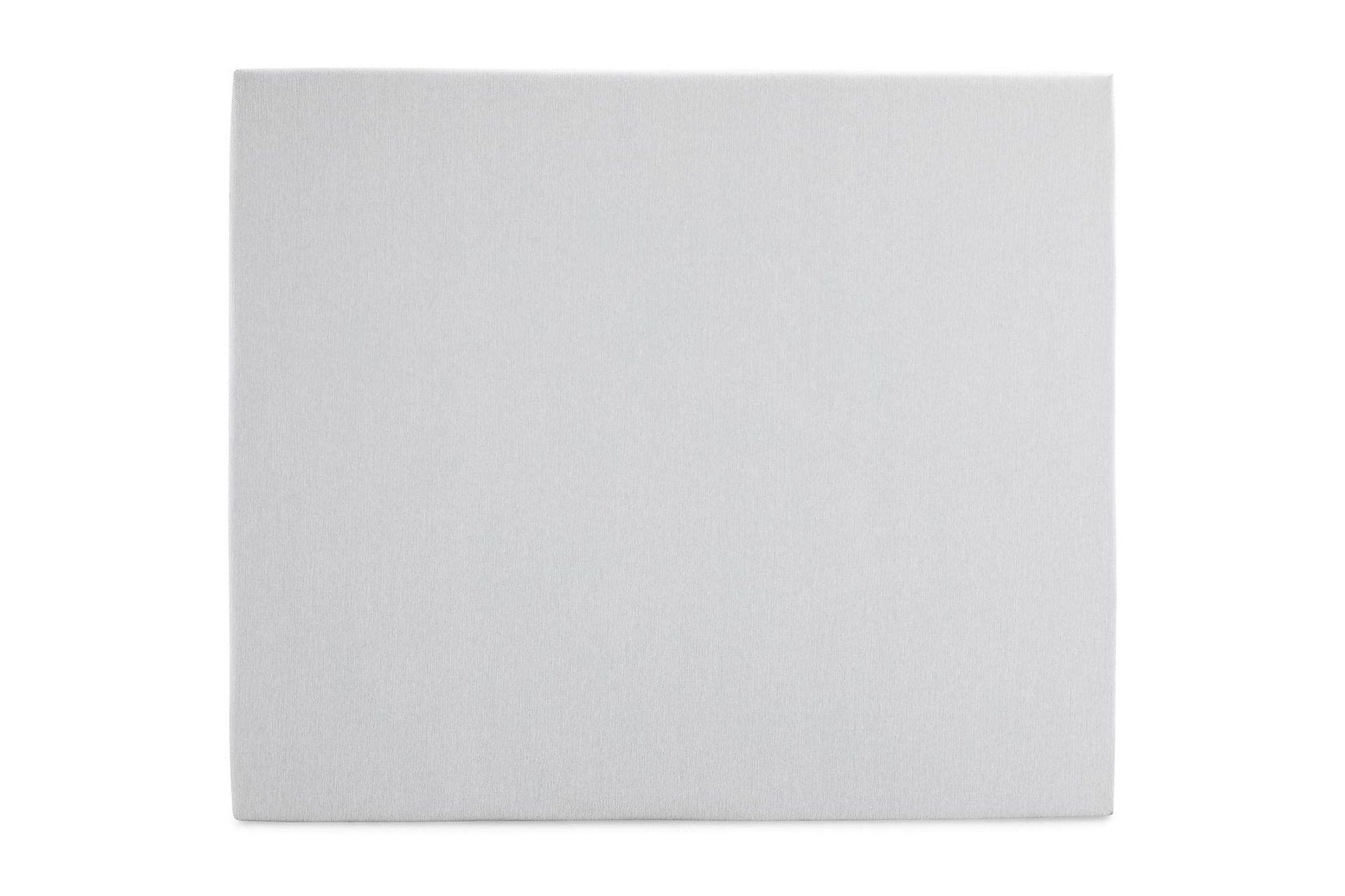 Meja Glatt Sengegavl 120x120 - Lysegrå