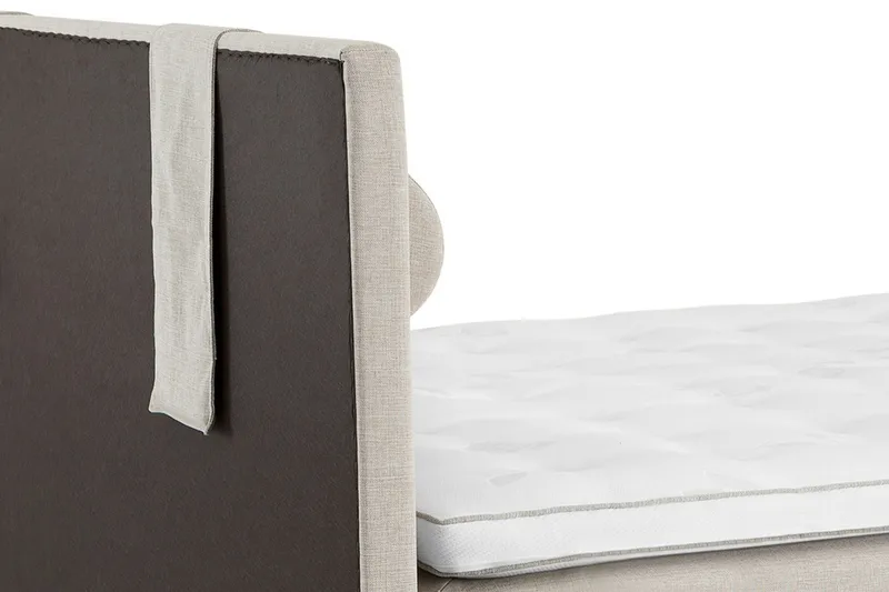 Meja Glatt Sengegavl 140x120 - Beige - Møbler - Senger - Sengetilbehør & sengegavl - Sengegavl