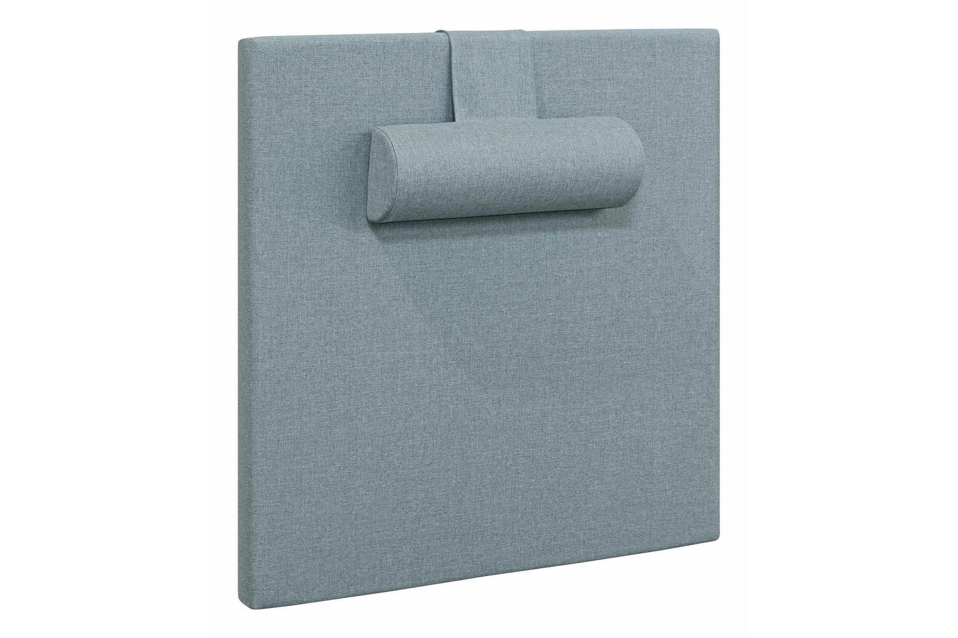 Meja Glatt Sengegavl 140x120 - Lyseblå
