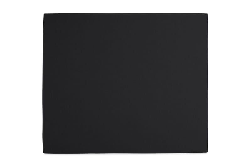 Meja Glatt Sengegavl 140x120, Svart