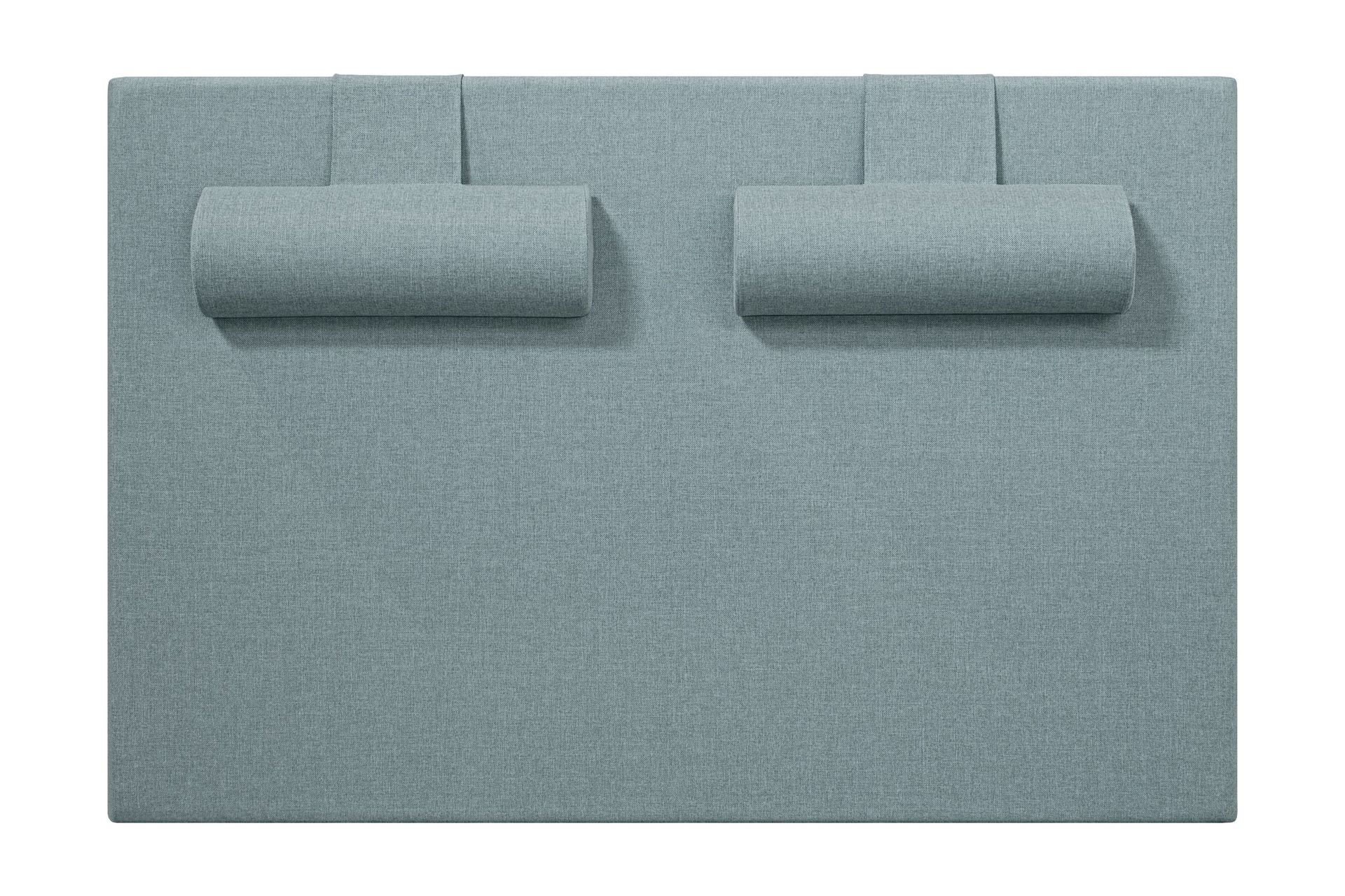 Meja Glatt Sengegavl 180x120 - Lyseblå