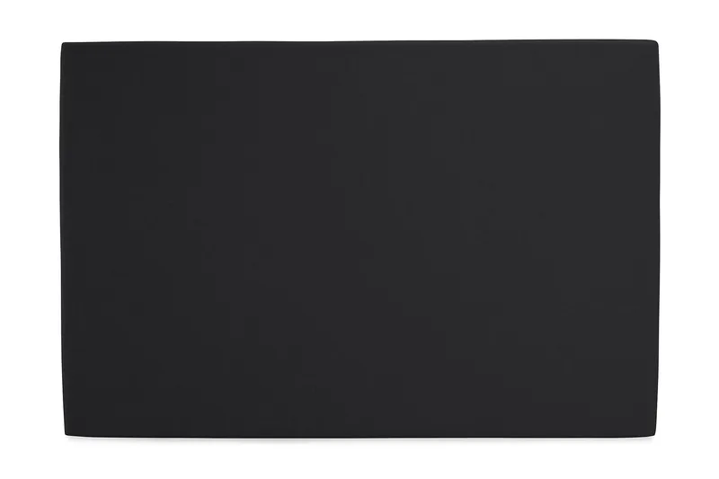 Meja Glatt Sengegavl 180x120, Svart