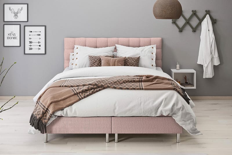 Montana Sengegavl 140 cm - Rosa - Møbler - Senger - Sengetilbehør & sengegavl - Sengegavl