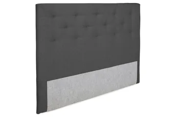 Nice Deluxe Sengegavl 140x200 cm - Mørkegrå - Møbler - Senger - Sengetilbehør & sengegavl - Sengegavl