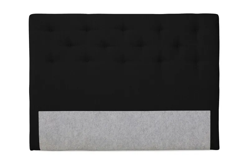 Nice Deluxe Sengegavl 140x200, Svart