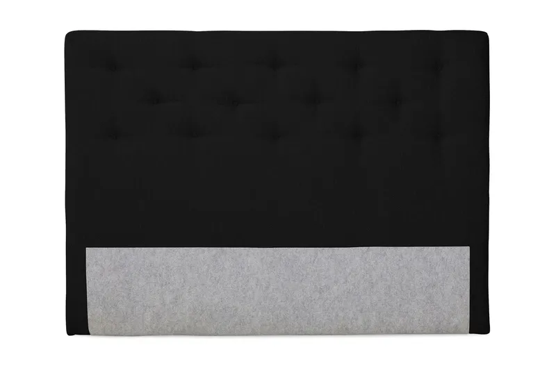 Nice Deluxe Sengegavl 160x200 - Svart - Møbler - Senger - Sengetilbehør & sengegavl - Sengegavl