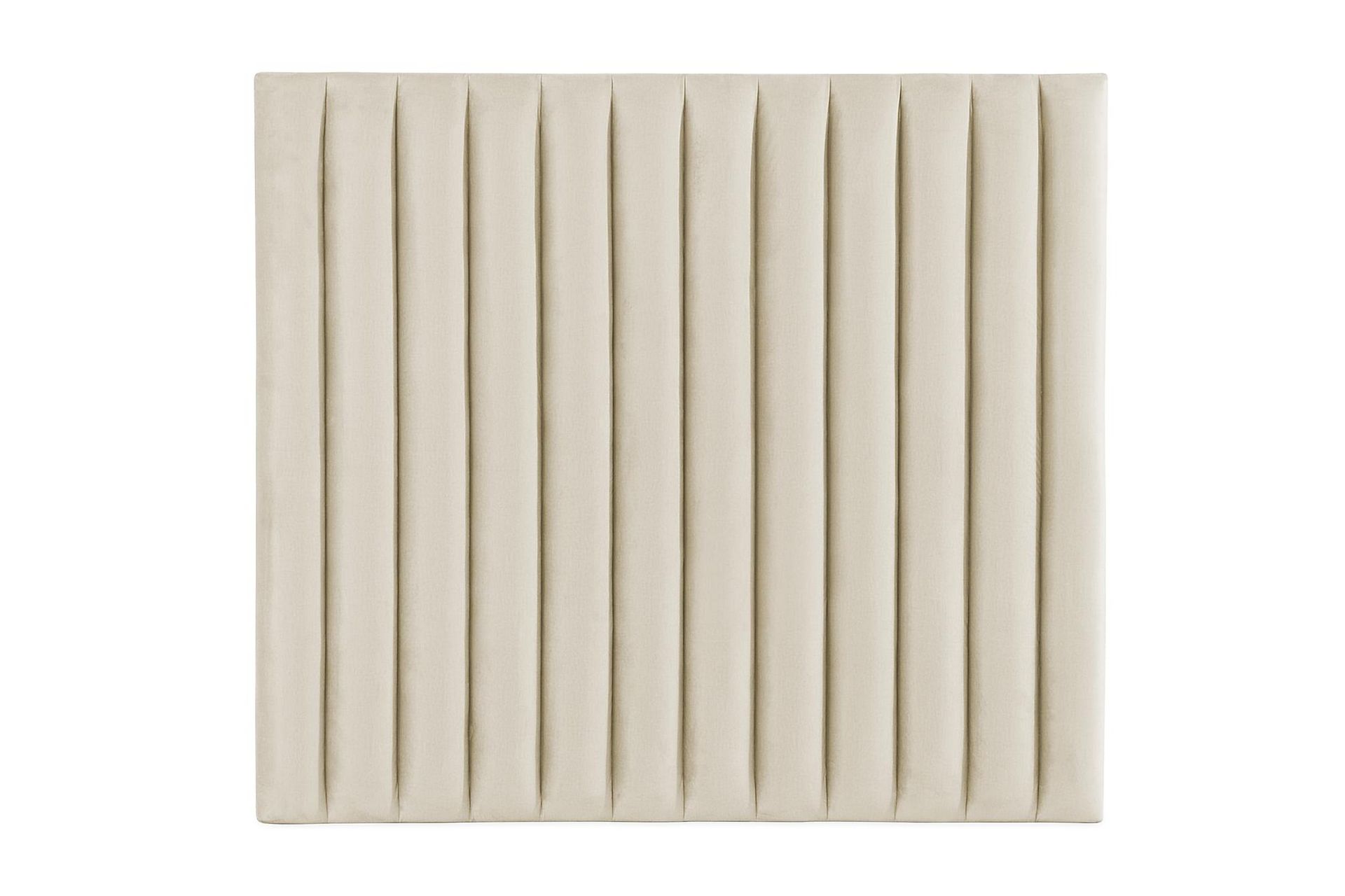 Rakel Sengegavl 120cm - Beige/Fløyel - Møbler - Senger - Sengetilbehør & sengegavl - Sengegavl
