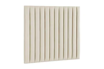 Rakel Sengegavl 140cm - Beige/Fløyel - Møbler - Senger - Sengetilbehør & sengegavl - Sengegavl