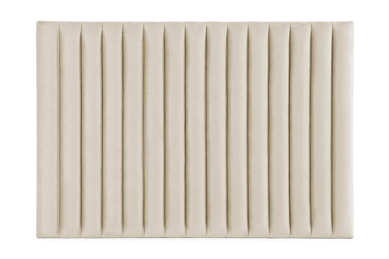 Rakel Sengegavl 180cm - Beige/Fløyel - Møbler - Senger - Sengetilbehør & sengegavl - Sengegavl