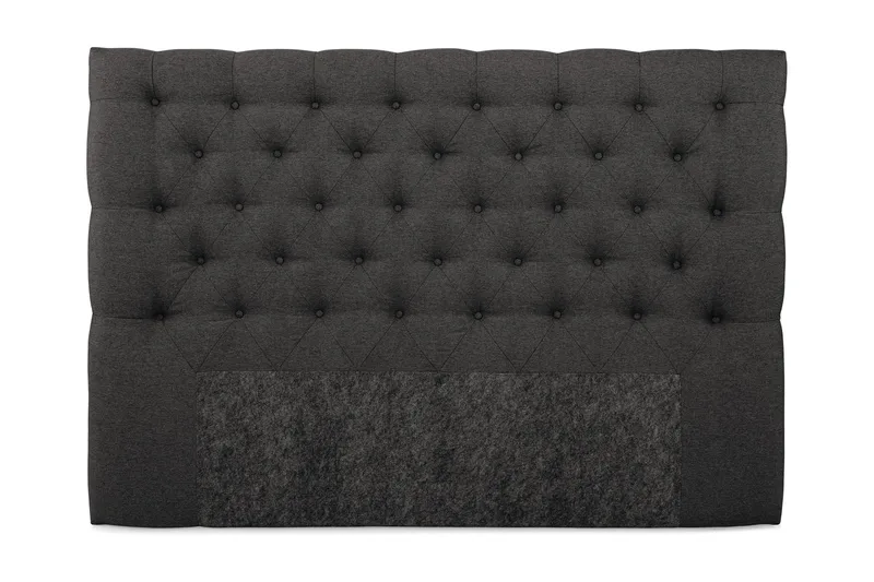 Royal Sengegavl 160 cm, Mørkegrå