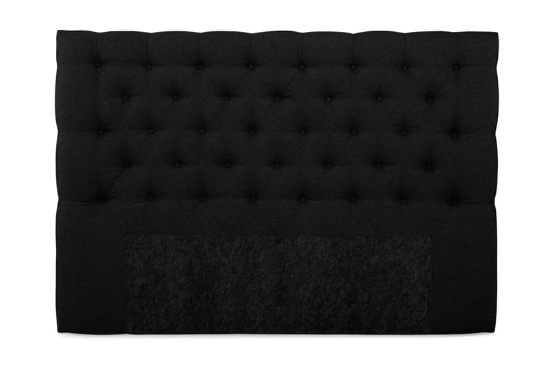 Royal Sengegavl 160 cm - Svart - Møbler - Senger - Sengetilbehør & sengegavl - Sengegavl
