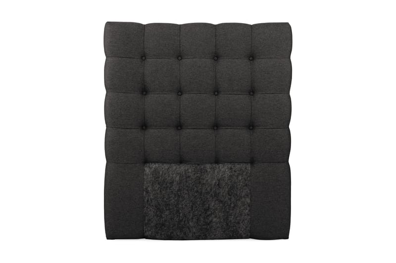 Royal Sengegavl med Knapper 105 cm - Mørkegrå - Møbler - Senger - Sengetilbehør & sengegavl - Sengegavl