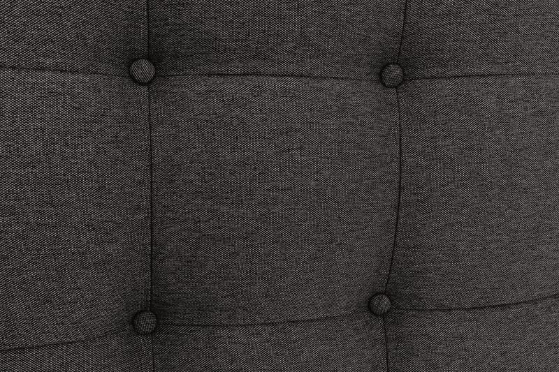 Royal Sengegavl med Knapper 90 cm - Mørkegrå - Møbler - Senger - Sengetilbehør & sengegavl - Sengegavl