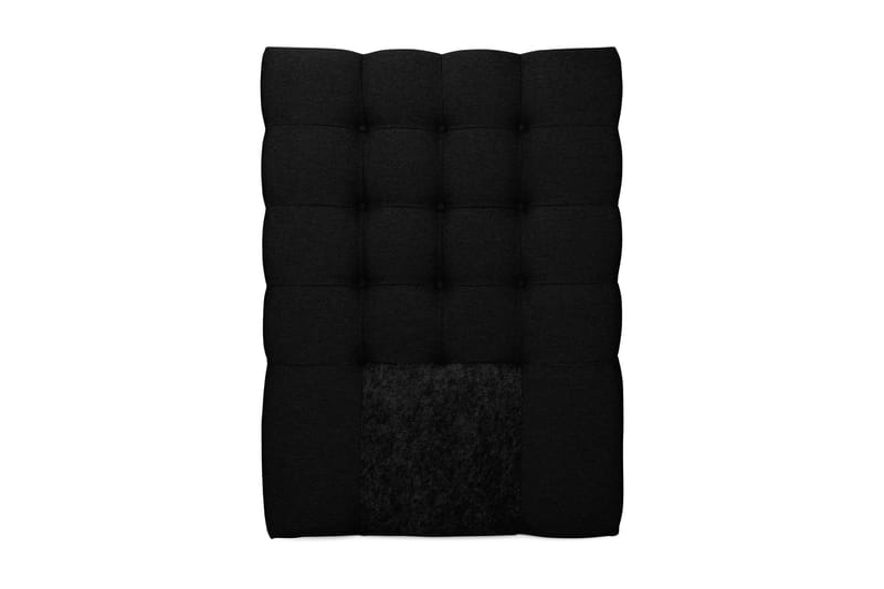 Royal Sengegavl med Knapper 90 cm - Svart - Møbler - Senger - Sengetilbehør & sengegavl - Sengegavl