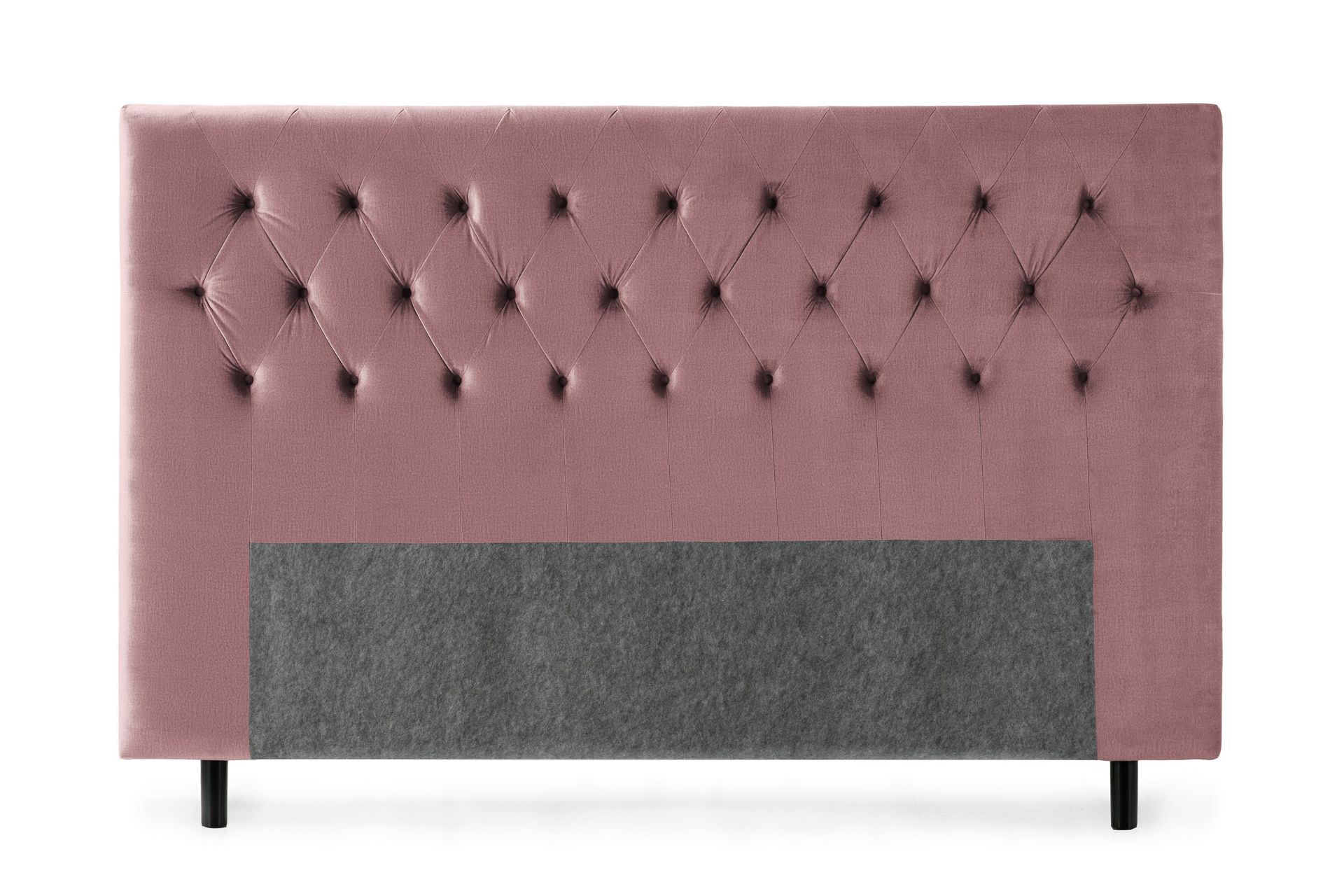 Royal Velvet Sengegavl 210 cm - Rosa Fløyel