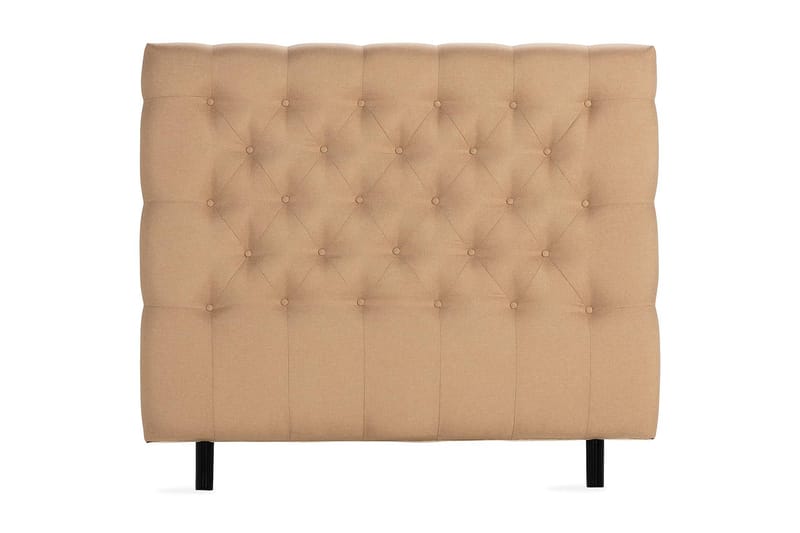 Scarlett Dypheftet gavl 120 - Beige - Møbler - Senger - Sengetilbehør & sengegavl - Sengegavl