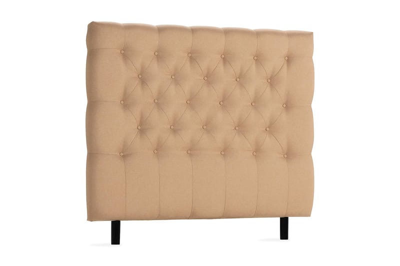 Scarlett Dypheftet gavl 120 - Beige - Møbler - Senger - Sengetilbehør & sengegavl - Sengegavl