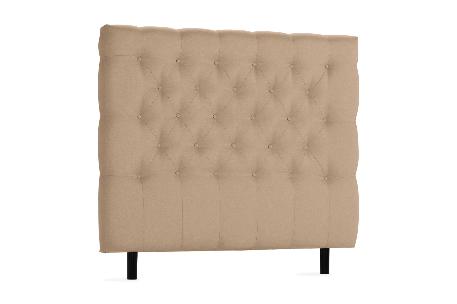 Scarlett Dypheftet gavl 140 - Beige - Møbler - Senger - Sengetilbehør & sengegavl - Sengegavl