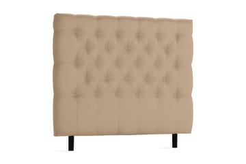 Scarlett Dypheftet gavl 140 - Beige - Møbler - Senger - Sengetilbehør & sengegavl - Sengegavl