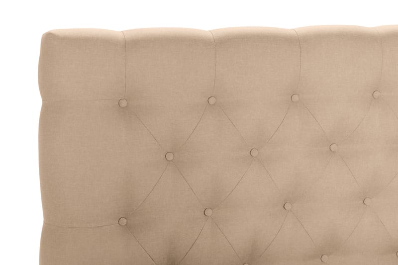 Scarlett Dypheftet gavl 140 - Beige - Møbler - Senger - Sengetilbehør & sengegavl - Sengegavl
