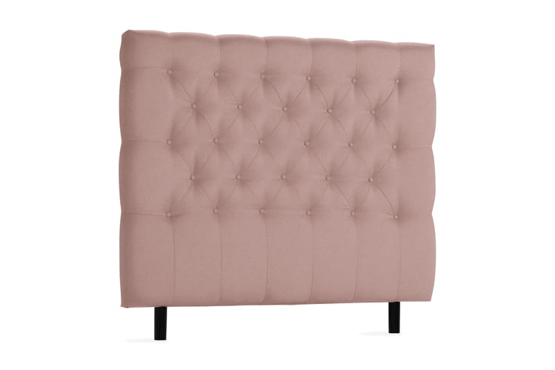 Scarlett Dypheftet gavl 140 - Rosa - Møbler - Senger - Sengetilbehør & sengegavl - Sengegavl