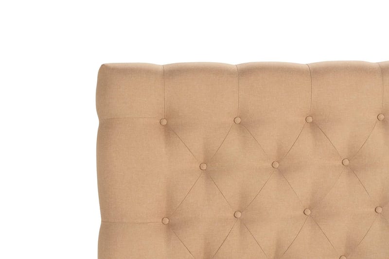 Scarlett Dypheftet gavl 150 - Beige - Møbler - Senger - Sengetilbehør & sengegavl - Sengegavl