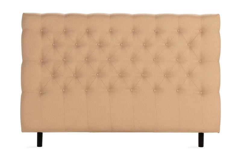 Scarlett Dypheftet gavl 160 - Beige - Møbler - Senger - Sengetilbehør & sengegavl - Sengegavl