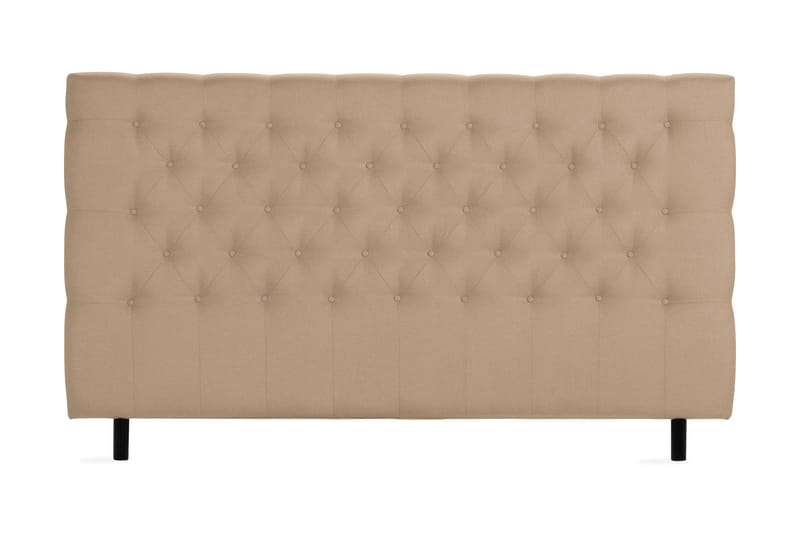 Scarlett Dypheftet gavl 180 - Beige - Møbler - Senger - Sengetilbehør & sengegavl - Sengegavl