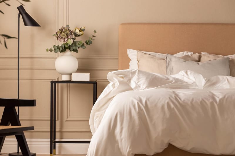 Scarlett Glatt gavl 120 - Beige - Møbler - Senger - Sengetilbehør & sengegavl - Sengegavl