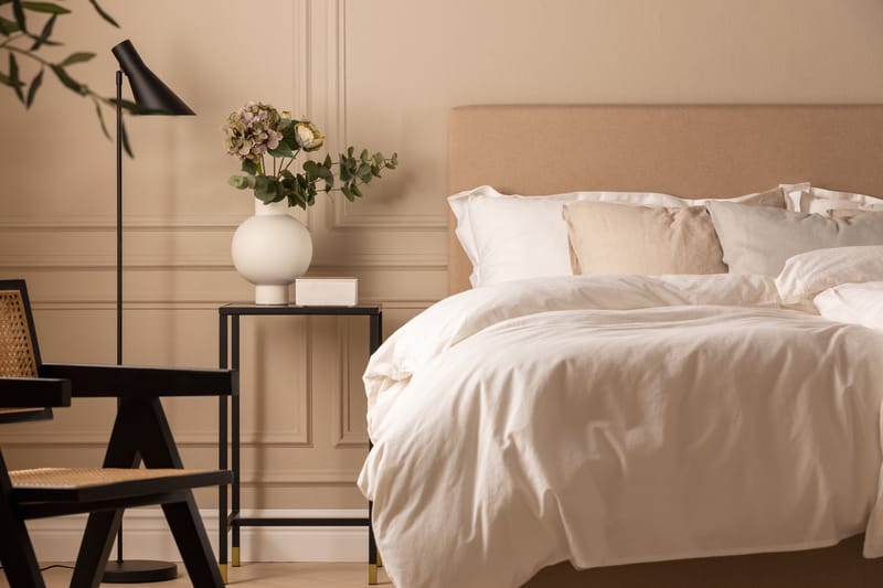 Scarlett Glatt gavl 210 - Beige - Møbler - Senger - Sengetilbehør & sengegavl - Sengegavl