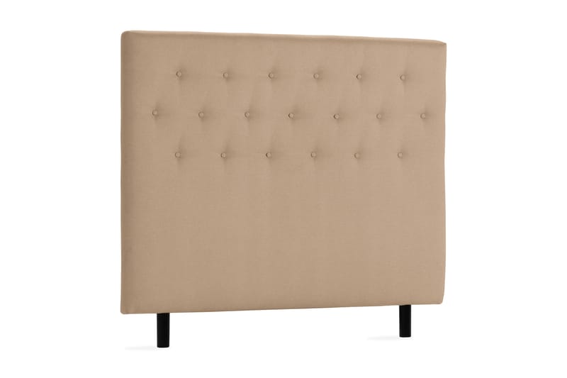 Scarlett Knappet gavl 140 - Beige - Møbler - Senger - Sengetilbehør & sengegavl - Sengegavl
