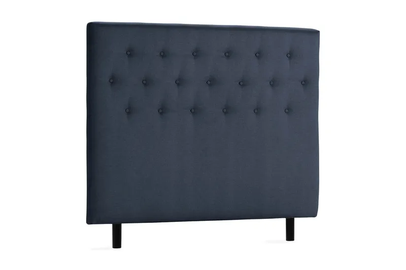 Scarlett Knappet gavl 140 - Blå - Møbler - Senger - Sengetilbehør & sengegavl - Sengegavl