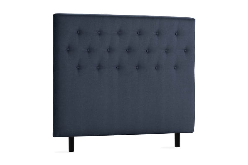 Scarlett Knappet gavl 140 - Blå - Møbler - Senger - Sengetilbehør & sengegavl - Sengegavl