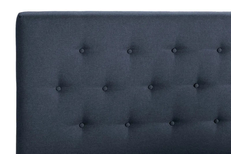 Scarlett Knappet gavl 140 - Blå - Møbler - Senger - Sengetilbehør & sengegavl - Sengegavl