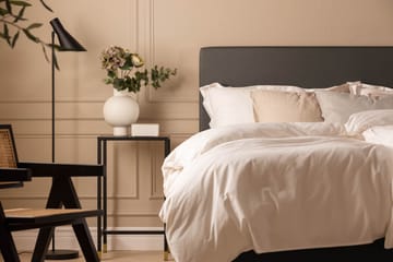 Scarlett Knappet gavl 140 - Mørkegrå - Møbler - Senger - Sengetilbehør & sengegavl - Sengegavl