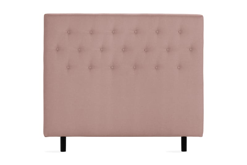 Scarlett Knappet gavl 140 - Rosa - Møbler - Senger - Sengetilbehør & sengegavl - Sengegavl