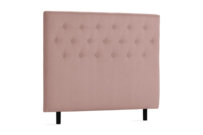 Scarlett Knappet gavl 140 - Rosa - Møbler - Senger - Sengetilbehør & sengegavl - Sengegavl