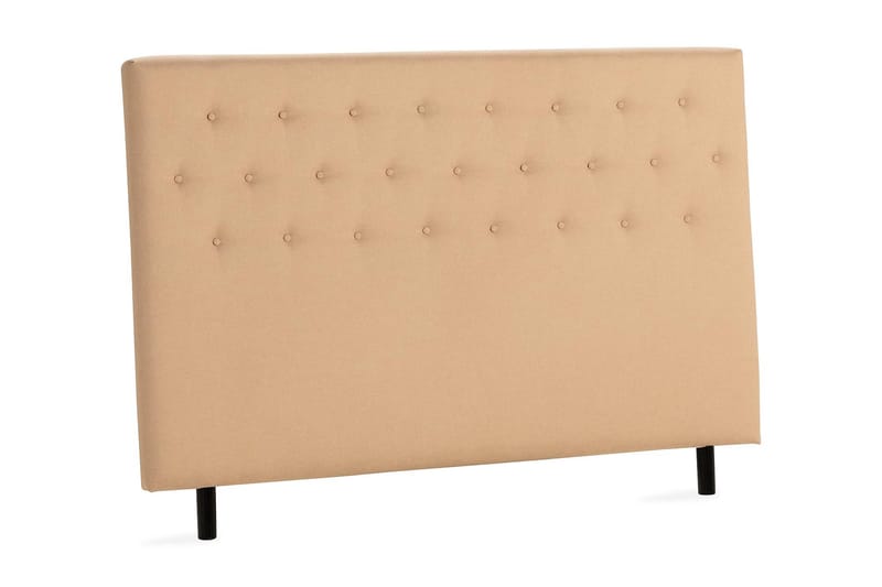 Scarlett Knappet gavl 150 - Beige - Møbler - Senger - Sengetilbehør & sengegavl - Sengegavl