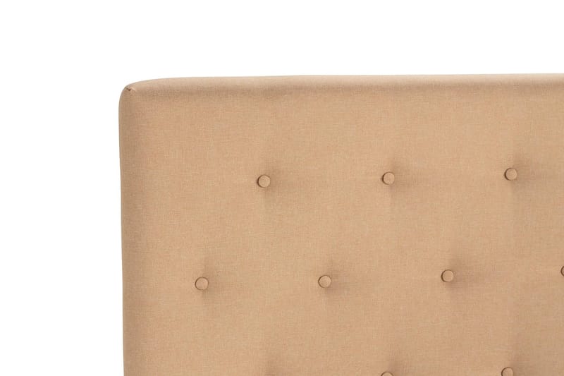 Scarlett Knappet gavl 150 - Beige - Sengegavl