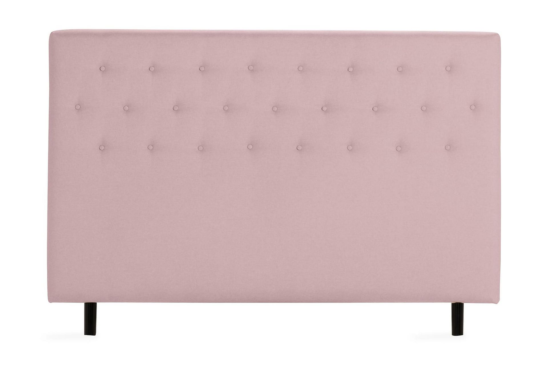 Scarlett Knappet gavl 160 - Rosa - Møbler - Senger - Sengetilbehør & sengegavl - Sengegavl