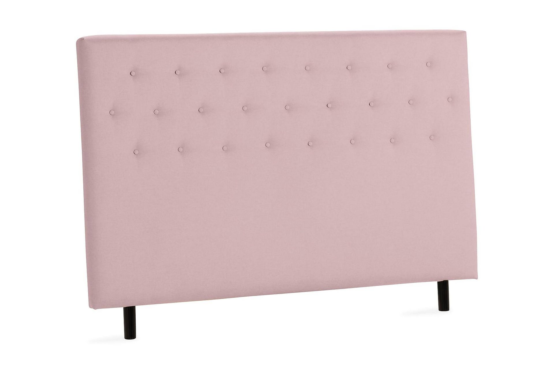 Scarlett Knappet gavl 160 - Rosa - Møbler - Senger - Sengetilbehør & sengegavl - Sengegavl