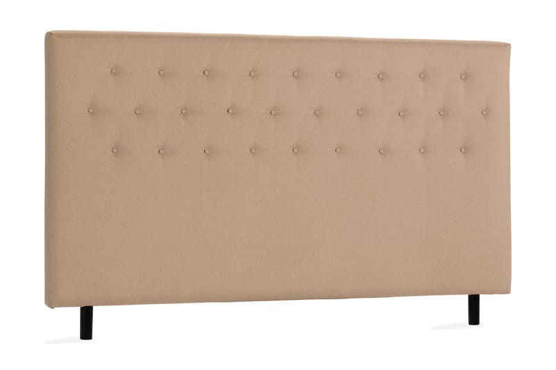 Scarlett Knappet gavl 180 - Beige - Møbler - Senger - Sengetilbehør & sengegavl - Sengegavl