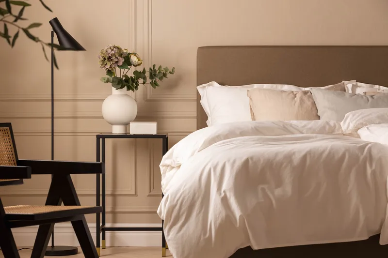 Scarlett Knappet gavl 90 - Brun - Møbler - Senger - Sengetilbehør & sengegavl - Sengegavl