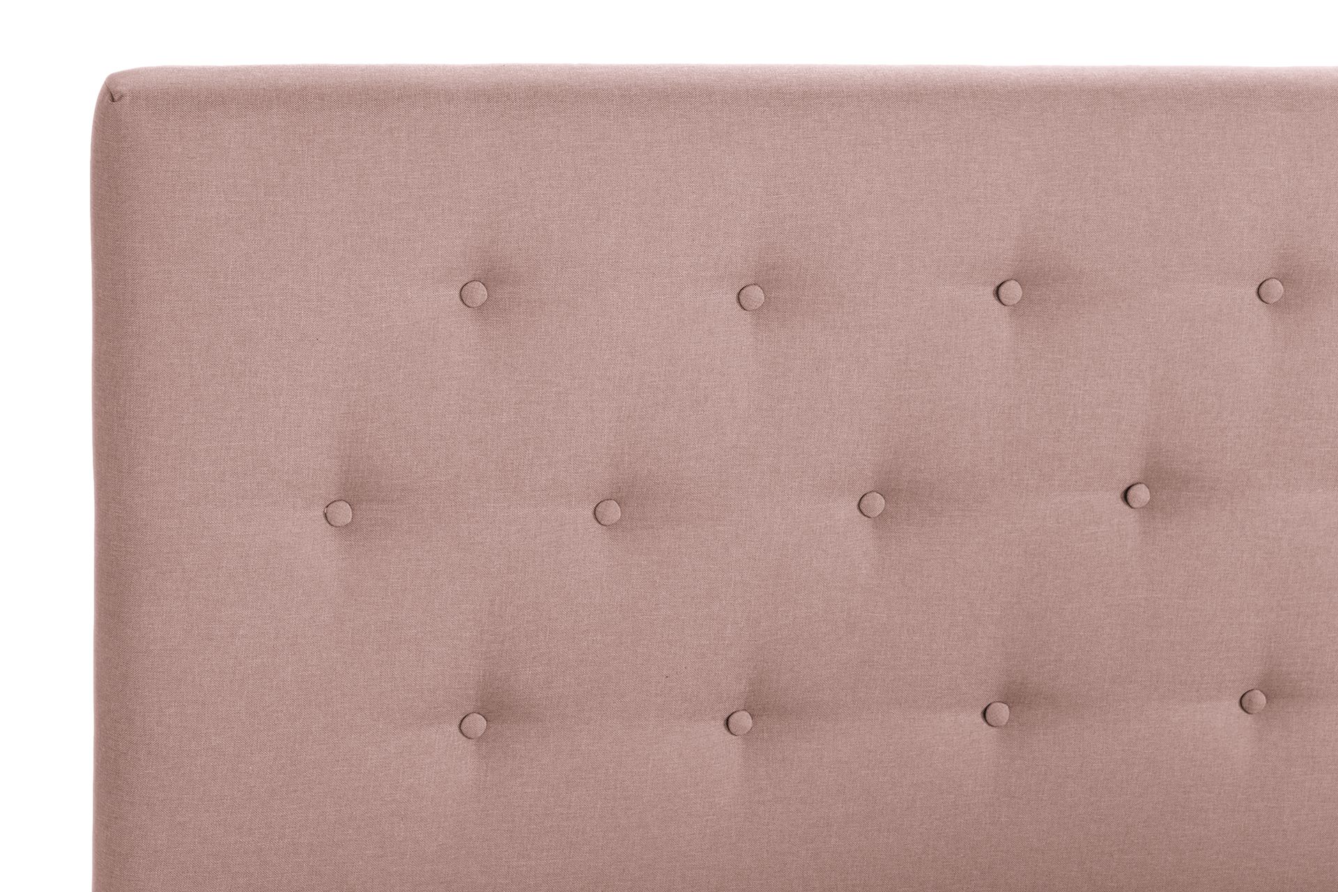 Scarlett Knappet gavl 90 - Rosa - Møbler - Senger - Sengetilbehør & sengegavl - Sengegavl