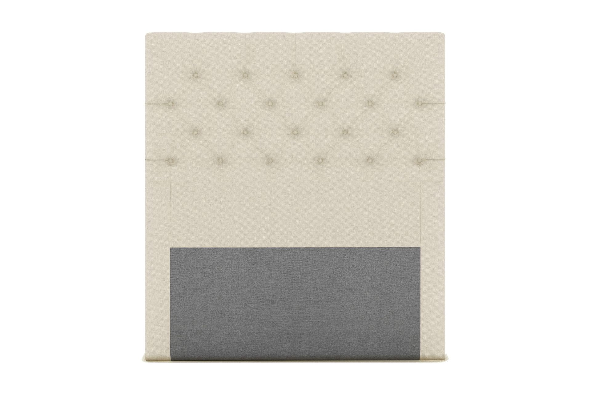 Select Dypstiftet Sengegavl 120 cm - Beige