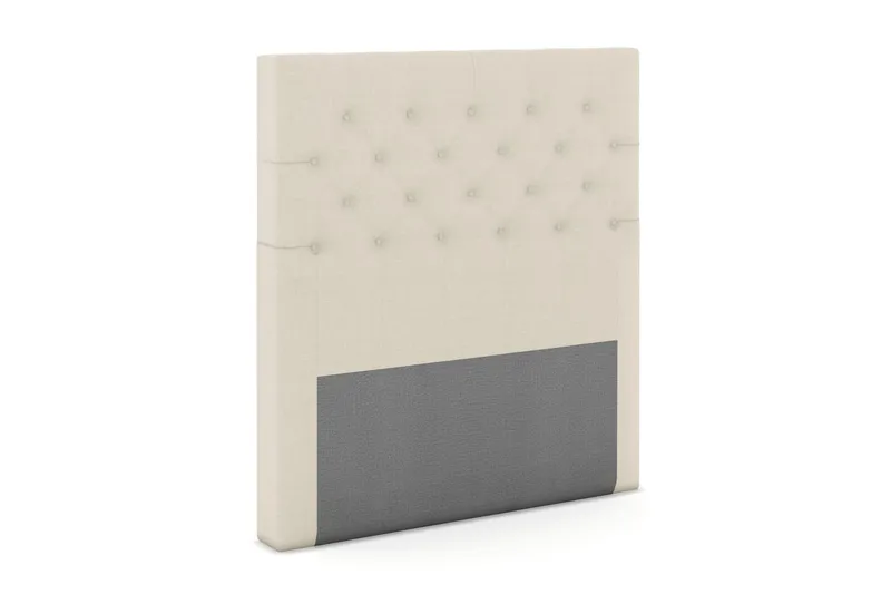 Select Dypstiftet Sengegavl 120 cm - Beige - Møbler - Senger - Sengetilbehør & sengegavl - Sengegavl