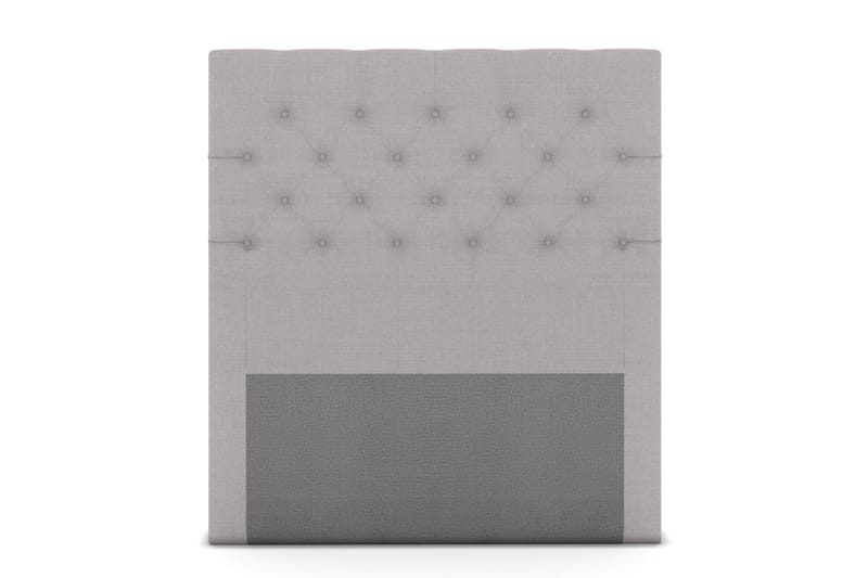 Select Dypstiftet Sengegavl 120 cm - Lysegrå - Møbler - Senger - Sengetilbehør & sengegavl - Sengegavl