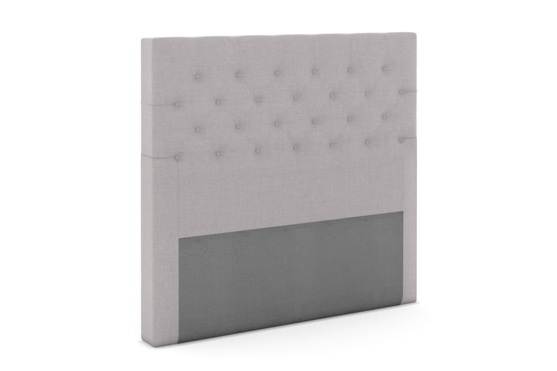 Select Dypstiftet Sengegavl 140 cm - Lysegrå - Møbler - Senger - Sengetilbehør & sengegavl - Sengegavl